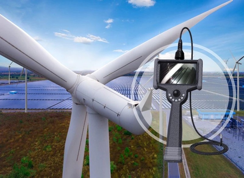 能源電力行業(yè)無損檢測丨深圳微視工業(yè)內(nèi)窺鏡保障風(fēng)力發(fā)電安全運行