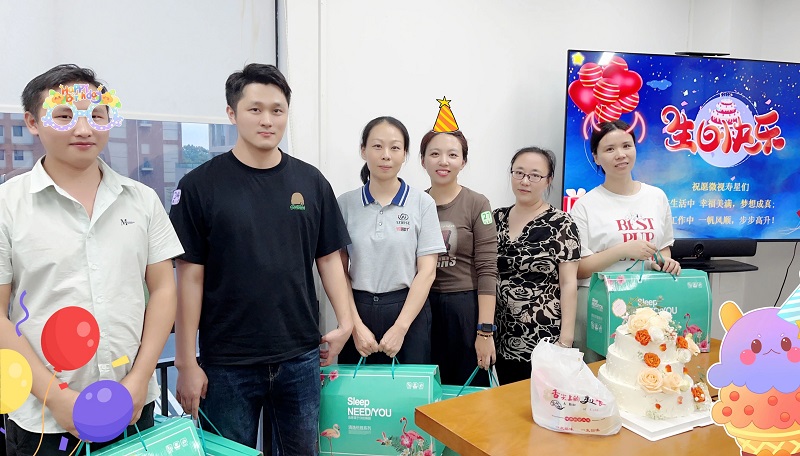 溫暖相伴，共同成長(zhǎng)丨微視光電舉辦第四季度員工生日會(huì)